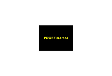 Proff El og IT – Logo hvit