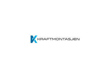 Kraftmontasjone – Logo hvit